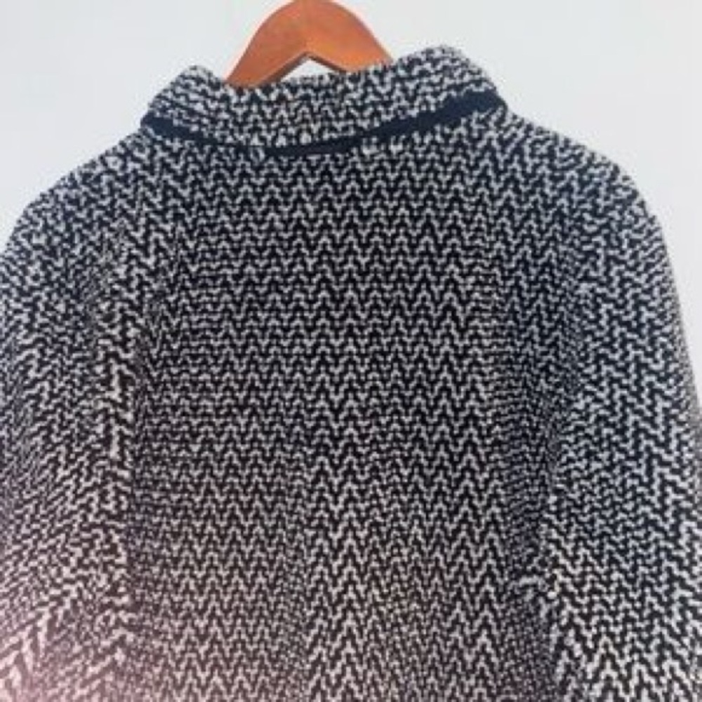 Orvis Sherpa Fleece Button Up Jacket Toggle Trim … - image 8